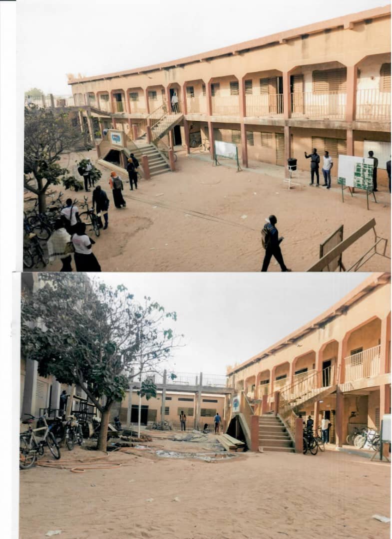 Vue externe du bâtiment COFID